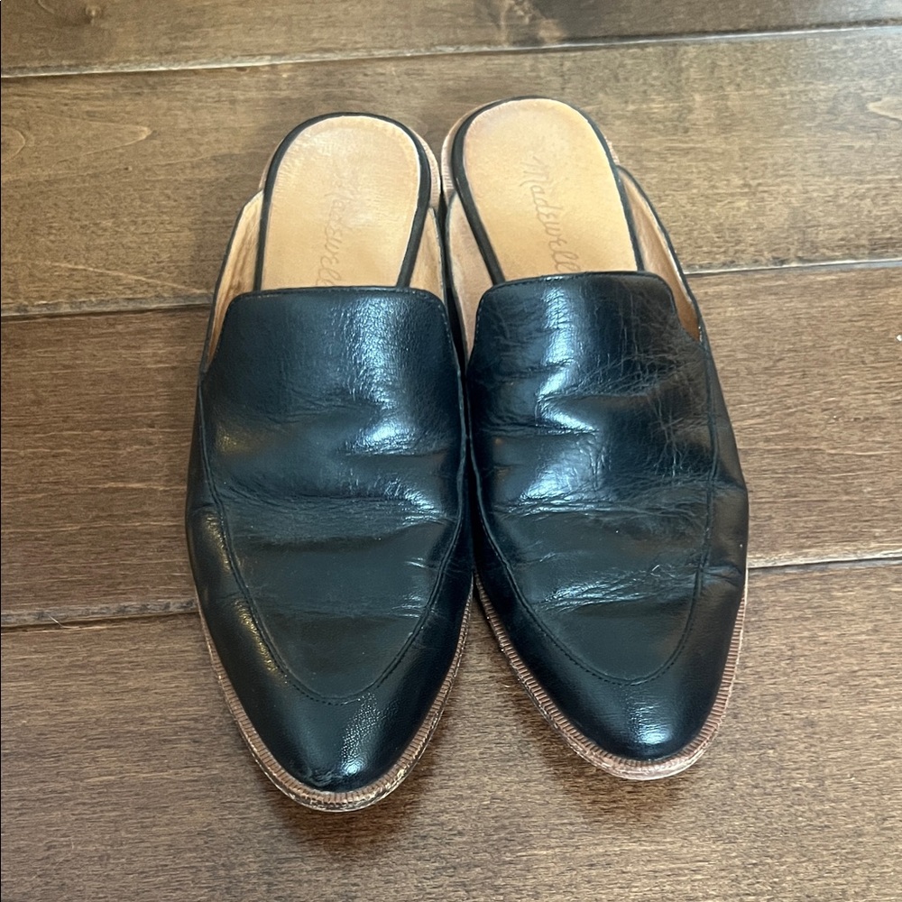 Madewell Black Leather Men's Loafers